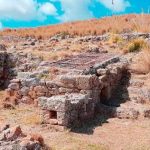 Picture: Solunto. Cisterns no. 58 and 59, view from the east